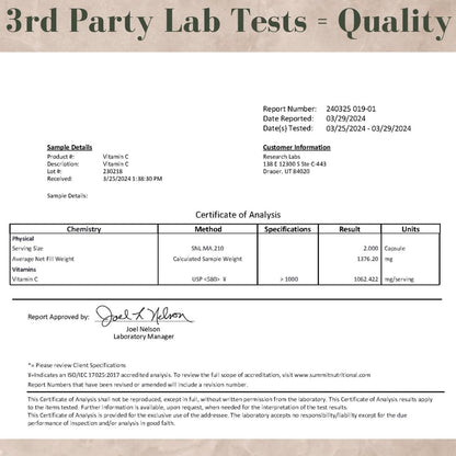 Research Labs LipoQuil-C™ Vitamina C – La regeneración de la forma reducida de la vitamina E – Image 6