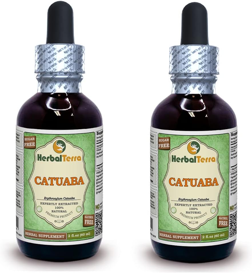 Tintura de Catuaba (Erythroxylum Catuaba) Extracto Líquido de Corteza Seca 120 ml