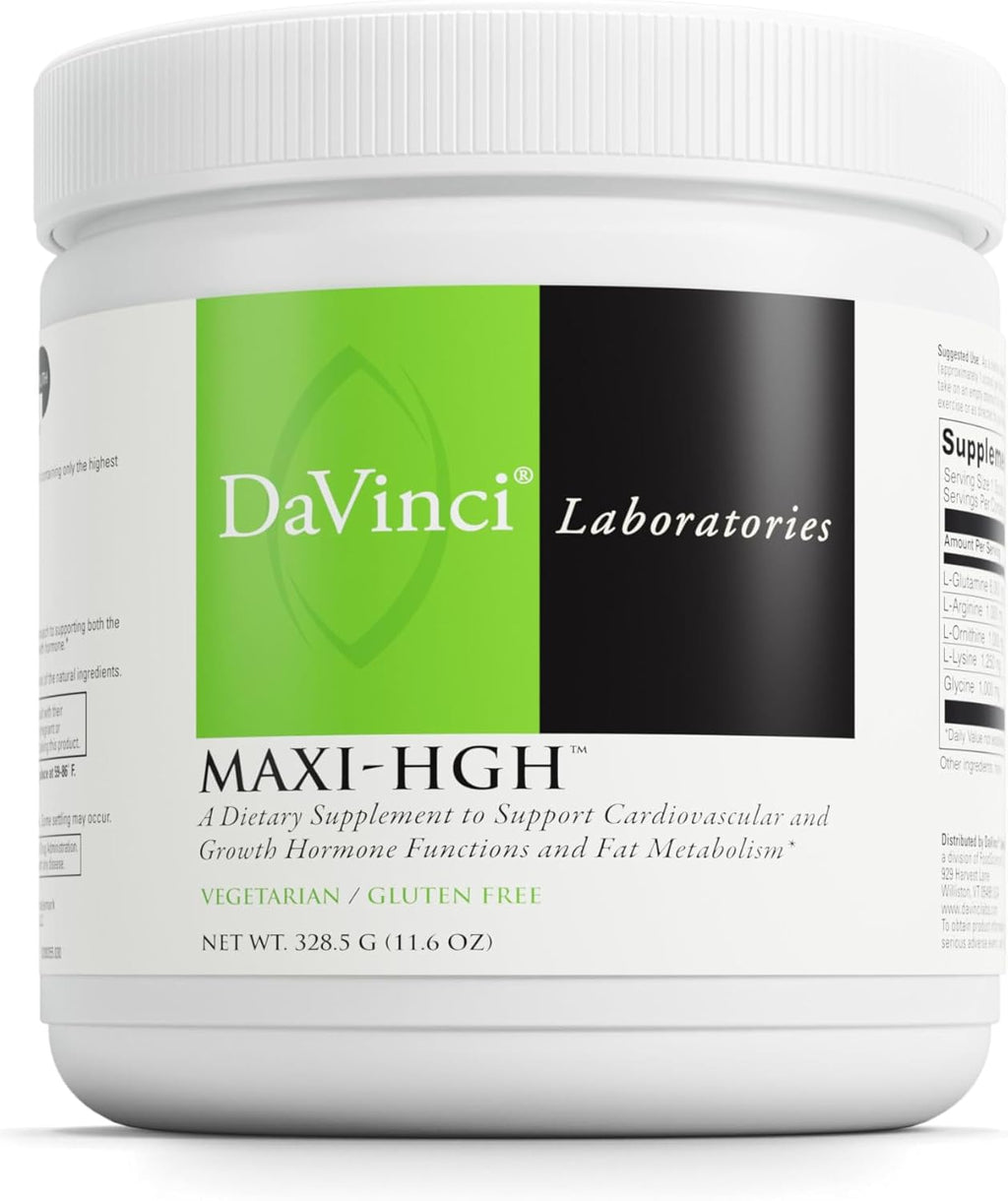DAVINCI Labs Maxi-HGH - Suplemento de Aminoácidos, 328.5 g en Polvo