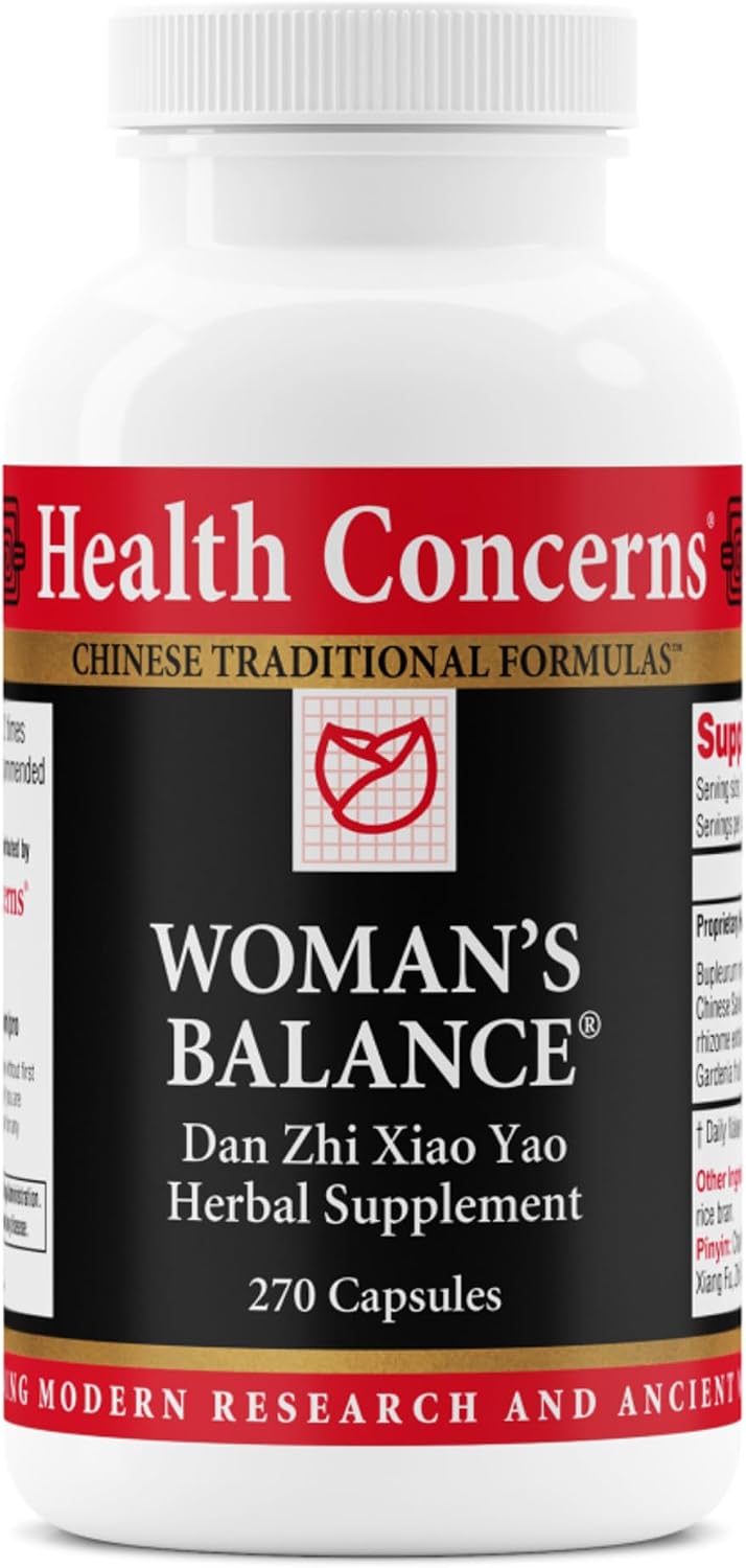 Health Concerns Woman’s Balance – Alivio PMS y Apoyo Hormonal – 270 Cápsulas