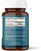 VitaPulse L-Triptófano 1500mg, 240 Cápsulas, Fórmula Nocturna, No Transgénico