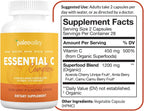 Paleovalley Essential C Complex - Vitamina C 450mg con Acerola, Camu Camu y Amla - Sin Sintéticos