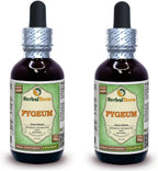 African Cherry Pygeum (Prunus Africana) Glicerita, Extracto Líquido Sin Alcohol, 30 x 60 ml