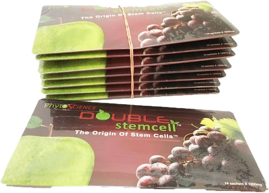 PhytoScience PhytoCellTech Doble Célula Madre Manzana y Uva - 8 Paquetes