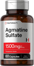 Horbäach Sulfato de Agmatina 1500 mg, 60 Cápsulas