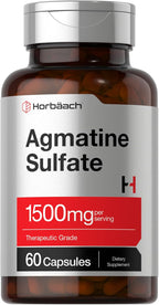 Horbäach Sulfato de Agmatina 1500 mg, 60 Cápsulas