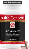 Health Concerns BioStrong – Estroncio y Hierbas Chinas para la Densidad Ósea – 90 Cápsulas