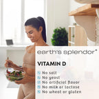 Earth's Splendor Vitamina D 2000 UI – 75 Comprimidos