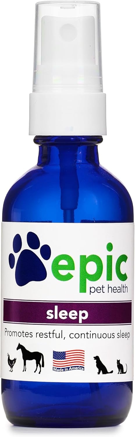Sleep - Suplemento Líquido Natural para Mascotas - Spray, 60 ml