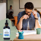 Mountain Meadow Herbs Herbal Focus – Fórmula Herbal Líquida para Claridad Mental y Alerta, 118 ml (4 oz)