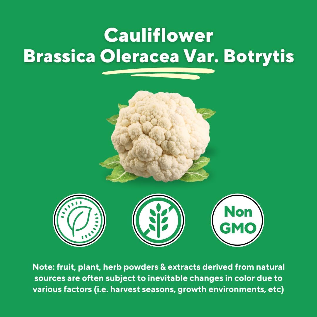 Vitapia Coliflor Orgánica Superalimento - 120 Cápsulas Vegetales