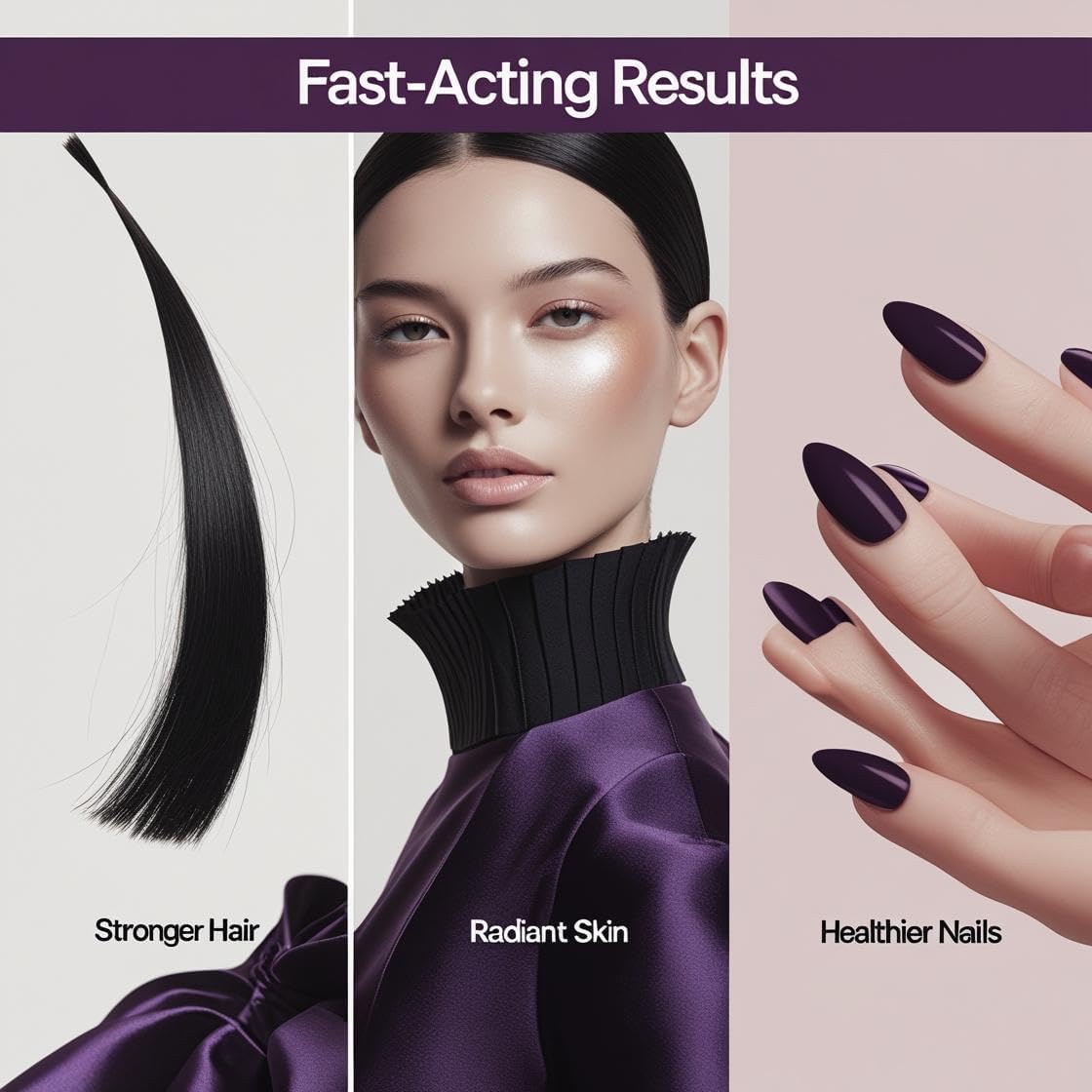 Vita4Life Biotin 1500mcg + MSM Hair, Skin & Nail Support