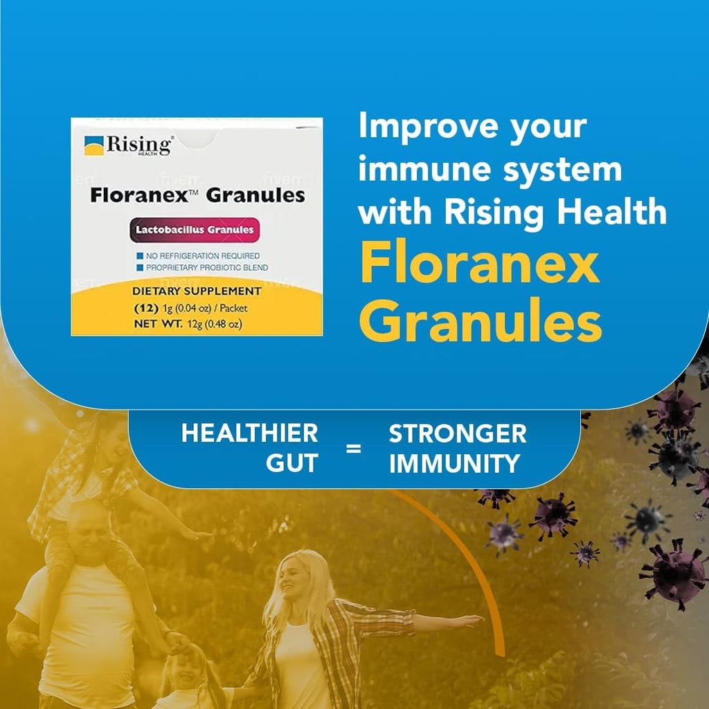 Floranex™ Lactobacillus Probiótico en Gránulos - 12 Sobres