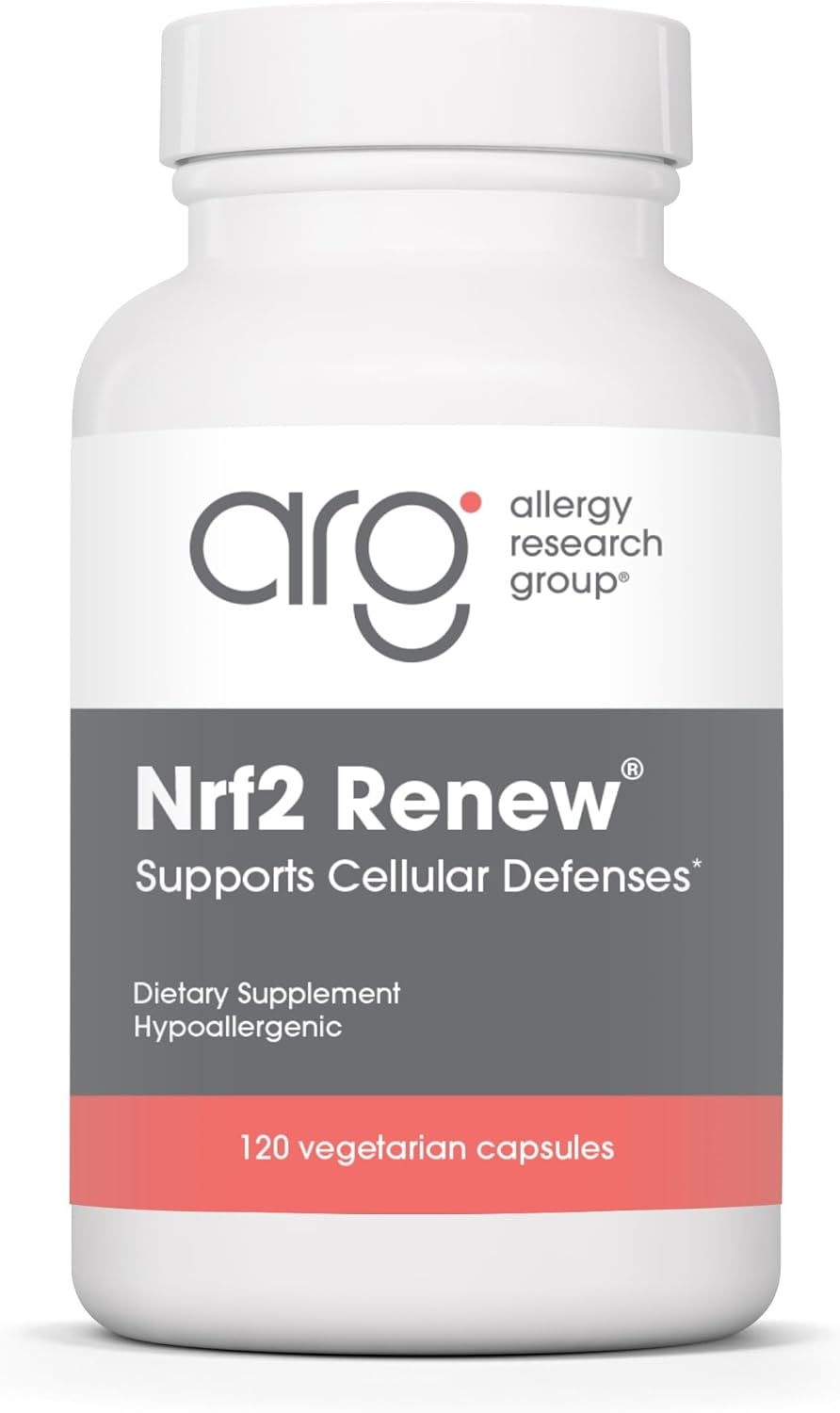 ARG Nrf2 Renew by Allergy Research Group - Sulforaphane and Botanical Extracts - 120 Capsules