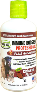 Immune Support for Dogs – Protección Antioxidante y Salud Intestinal – Con Inulina, Beta-Glucano, Omega-3 y Más