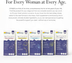 SOLARAY Menopause her Life Stages - Complemento para la Menopausia - Apoya el Estado de Ánimo, Sueño, Sofocos, Sudores Nocturnos - Vegano, Sin Gluten - 60 Cápsulas Vegetales