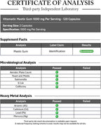 Vitamatic Goma de Masilla 1000 mg por ración, 120 cápsulas