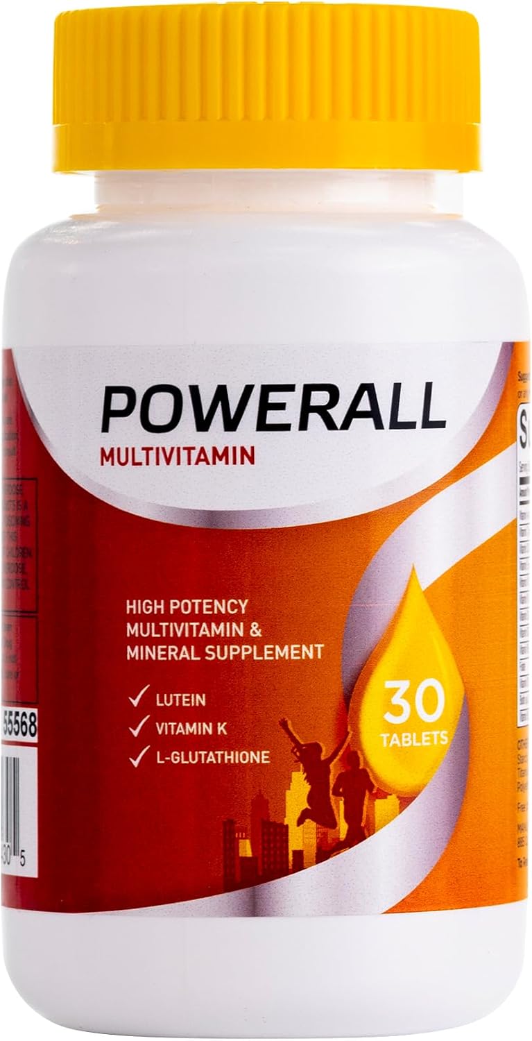 U.S. Health Club PowerAll Multivitamínico para Adultos | 30 Comprimidos