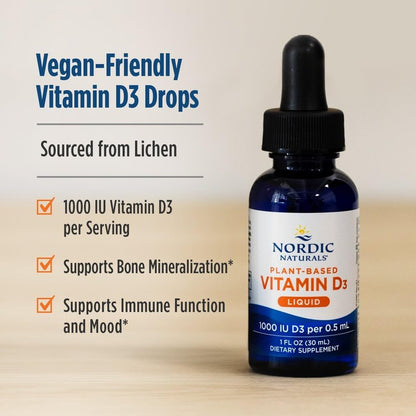 Nordic Naturals Vitamina D3 Líquida de – Contribuye al mantenimiento de los huesos en condiciones normales. – Image 3