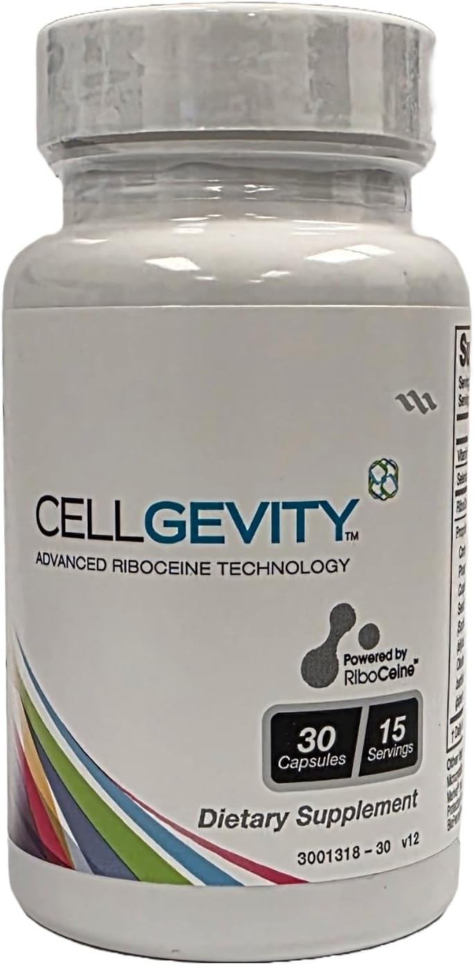 Cellgevity, Tecnología Avanzada RiboCeine, 30 Cápsulas Vegetales, 15 Dosis