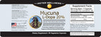 Mucuna Pruriens 20% L-Dopa – Extracto Estandarizado de Frijol de Terciopelo – 90 Cápsulas Veganas