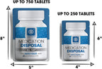 Element MDS XL 750 Sistema de Eliminación de Medicamentos (5 paquetes) con Soporte