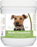 Healthy Breeds Welsh Terrier Multi-Essentials Polvo para Perros - Suplemento de Vitaminas y Minerales - 227 g