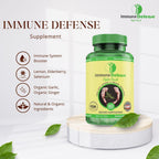 Immune Defense - Complemento Inmunitario con Vitamina C, D, Zinc y Selenio - 60 Cápsulas