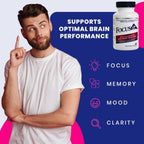 FocusUP Brain & Energy Support – Cápsulas Nootrópicas Naturales (45 unids.)