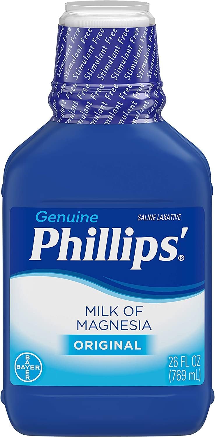Phillips' Milk of Magnesia Original 26 oz (Lote de 3)