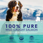 Alaskan Wild Salmon Oil for Dogs – Omega 3, 120 Softgels