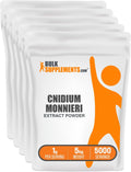 BulkSupplements Extracto de Cnidium Monnieri en Polvo - Sin Gluten - 1 kg (5 Paquetes)