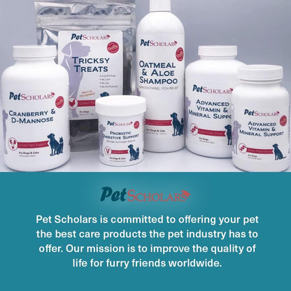 Pet Scholars Probiotic Digestive Support for – Ingredientes adicionales: Los prebióticos (como FOS) y enzimas – Image 8