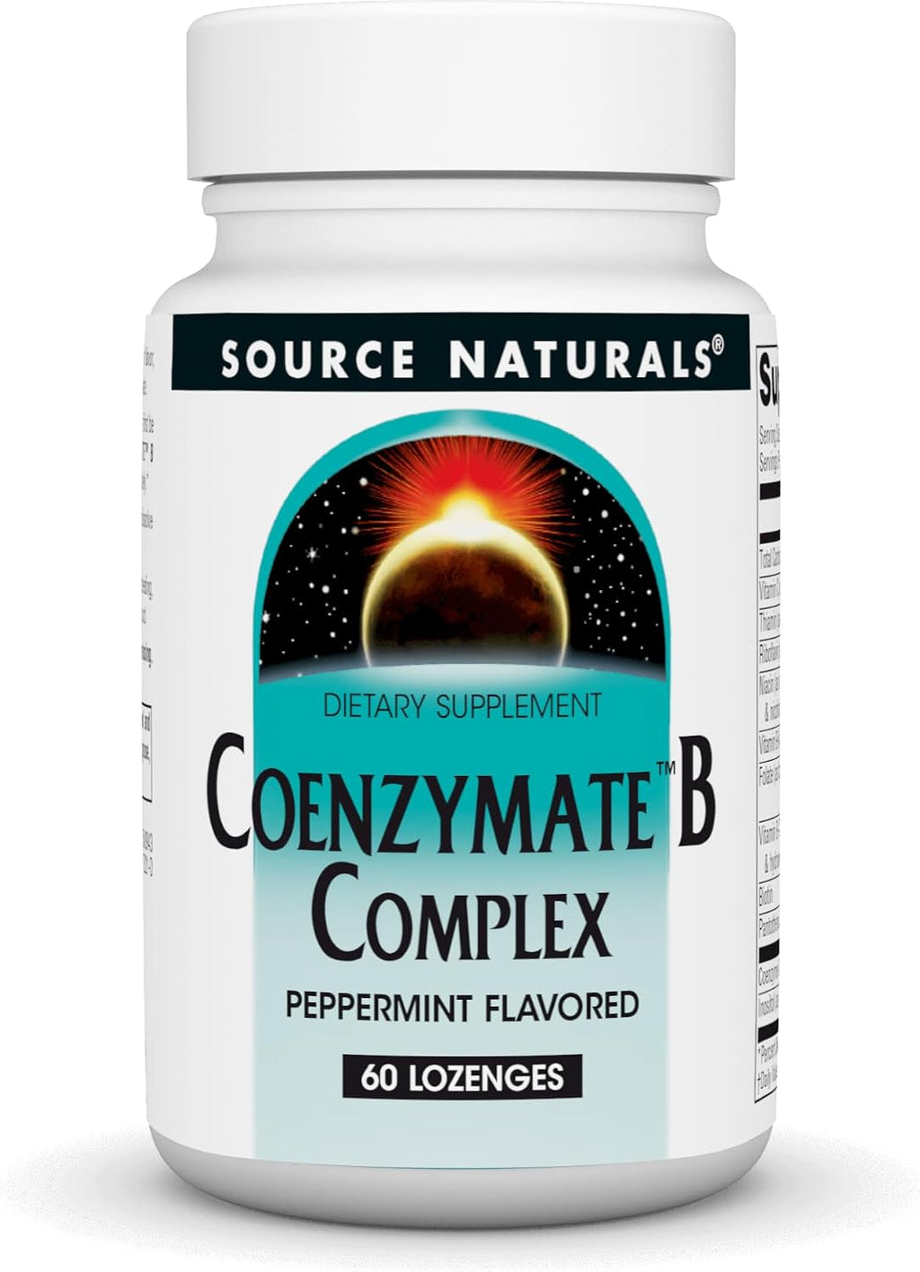 Source Naturals Coenzymate B Complex - 30 comprimidos bucales sabor menta