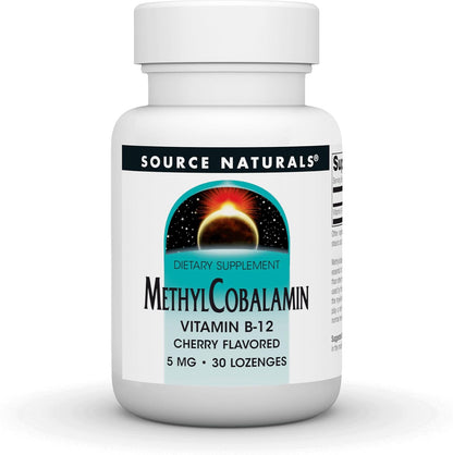 Source Naturals Metilcobalamina Vitamina B12 – Contribuye a la reducción del cansancio y la fatiga. – Image 1