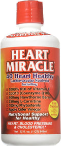 Century Systems Heart Miracle – Suplemento Líquido para el Corazón, 32 oz