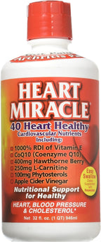 Century Systems Heart Miracle – Suplemento Líquido para el Corazón, 32 oz