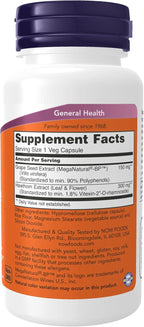 NOW Foods Blood Pressure Health - 90 Cápsulas