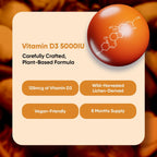 WeightWorld Vitamina D3 Vegana 5000 UI - 240 Comprimidos