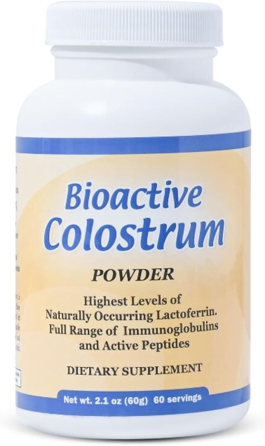 Calostro Bioactivo Well Wisdom 60g Suplemento Bovino en Polvo