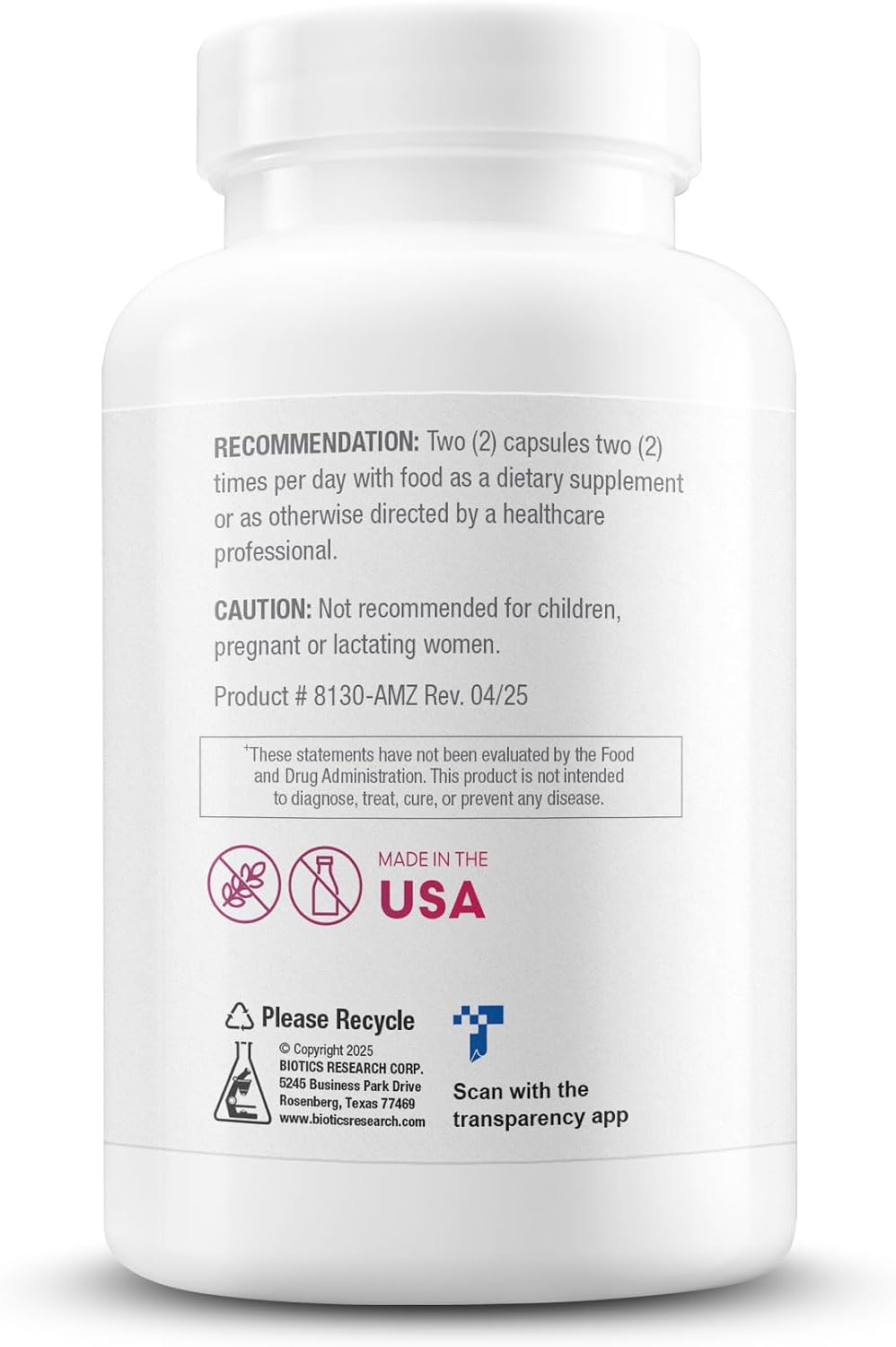 BIOTICS RESEARCH Hormone Balance and Protect – 120 Cápsulas