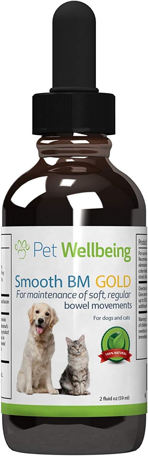 Pet Wellbeing Smooth BM Gold para Perros - Suplemento Digestivo Herbal - 59 ml