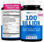 GOBIOTIX Multivitamínico con Probióticos y Enzimas Digestivas - 25 mil millones de UFC - Salud Digestiva - 90 Cápsulas