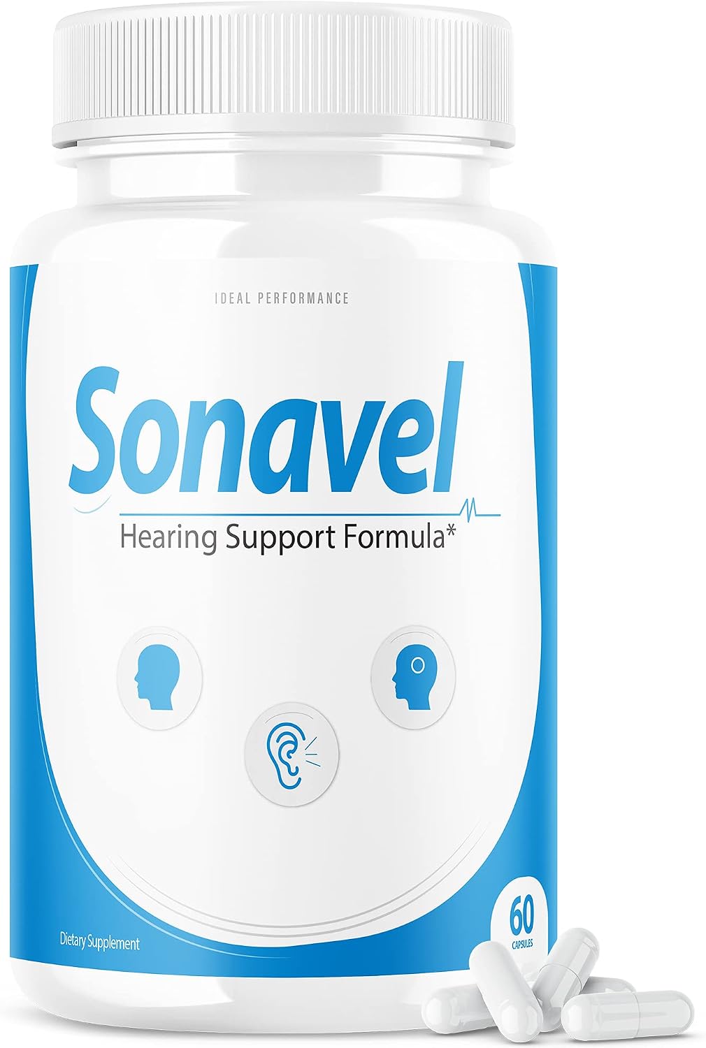Sonavel Fórmula de Apoyo Auditivo - 60 Cápsulas
