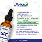 Nutrasal Cerebra GPC Líquido, 60 ml