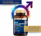 Nutraxin Multivitamínico y Mineral Complejo para Hombres, 60 Comprimidos