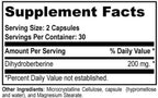 Planet Source Dihydroberberine (Glucovantage) 200 mg 60 Cápsulas
