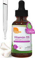 Zahler Vitamina D3 Líquida 5000 UI - Suplemento de Vitamina D3 para Huesos y Sistema Inmunológico - 30 ml