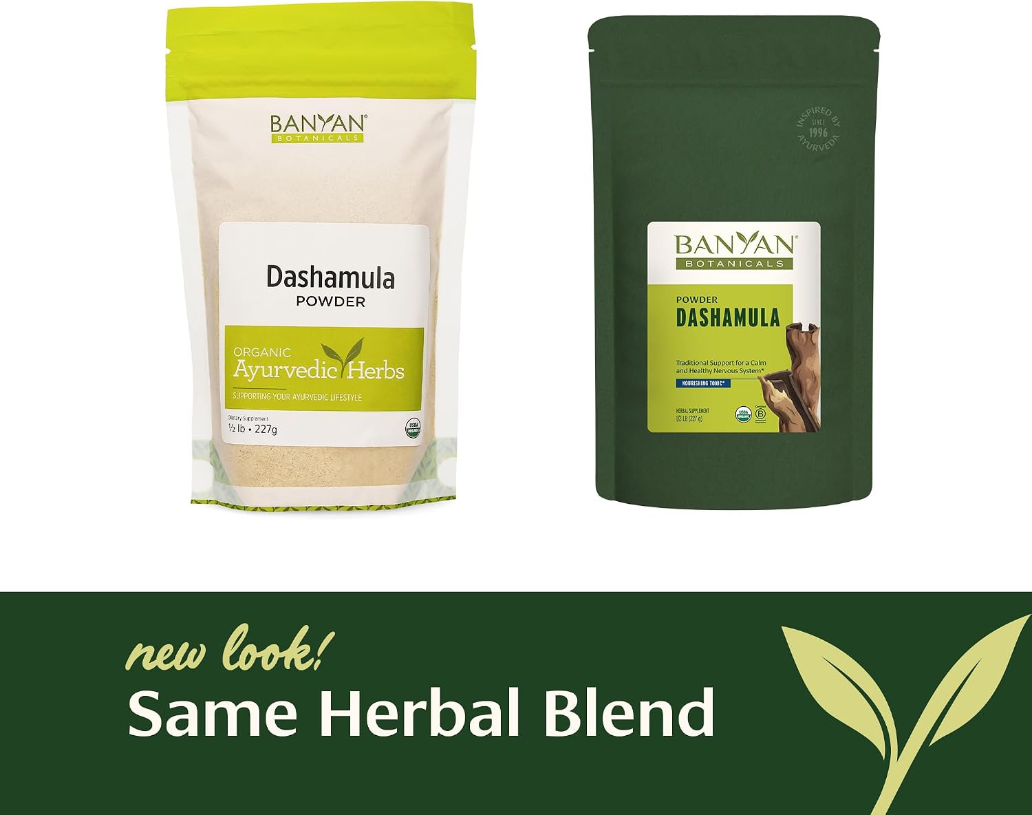 Banyan Botanicals Dashamula Powder – Fórmula Ayurvédica Calmante – ½ lb (227 g)