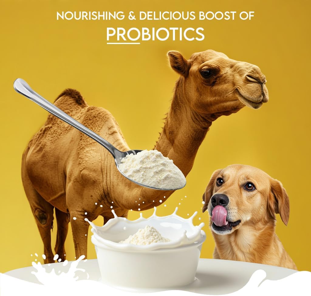 Pawfect Nature's Sip Leche de Camello en Polvo para Perros – 450g